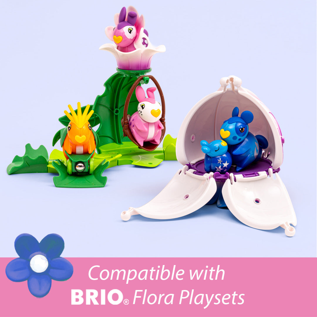 Brio - Lavender & Grape Flora Figures - Preschool
