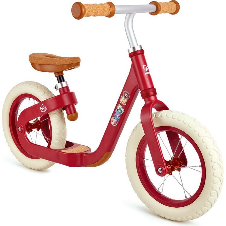 Hape - Learn to Ride Balance Bike - Red - Preschool