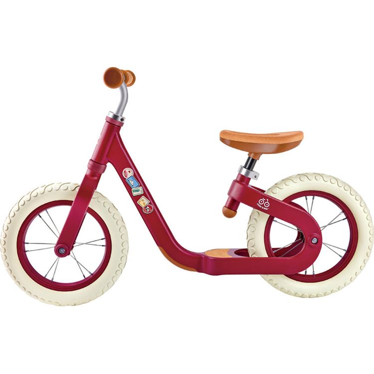 Hape - Learn to Ride Balance Bike - Red - Preschool