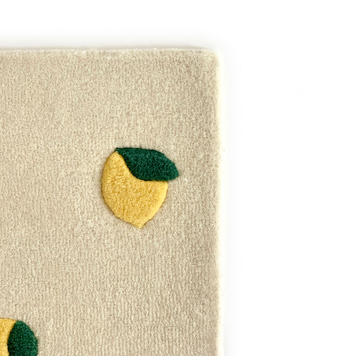 Maison Deux - Lemons Rug - Cream & Yellow - Room Decor