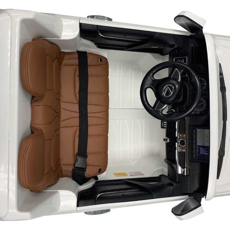 Best Ride on Cars - Lexus LX-570 Ride-On Car - White - Outdoor