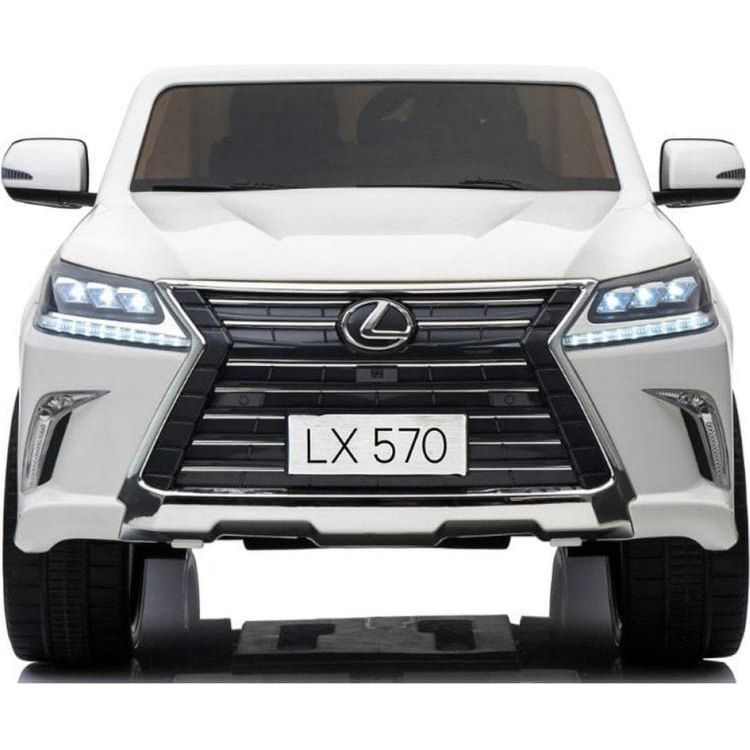 Best Ride on Cars - Lexus LX-570 Ride-On Car - White - Outdoor