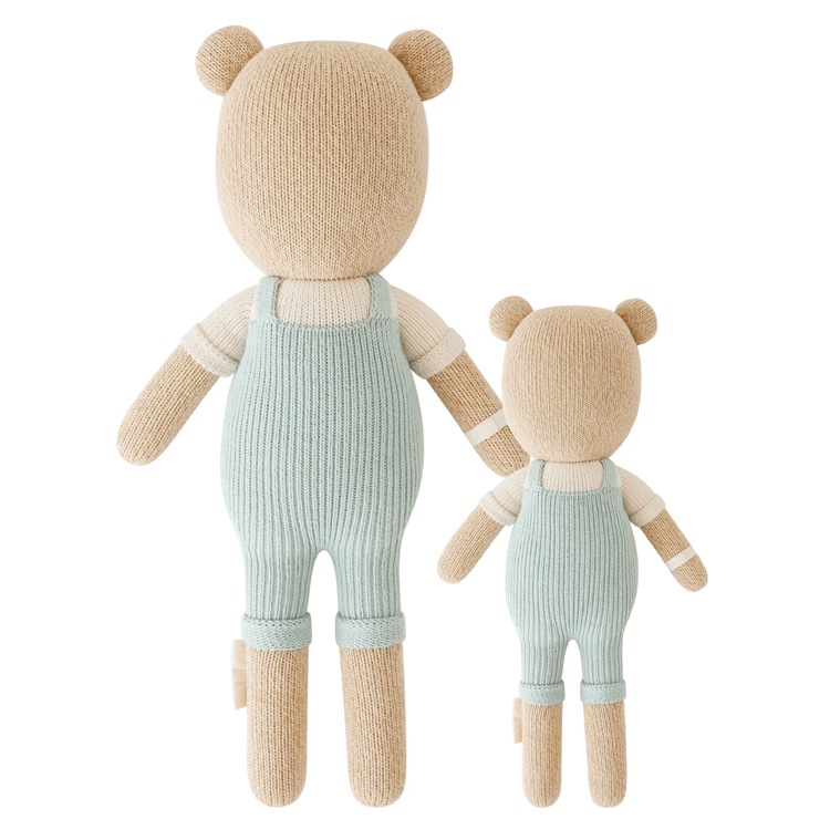 Cuddle And Kind - Little 13" Charlie the Honey Bear Hand-Knit Doll - Plush
