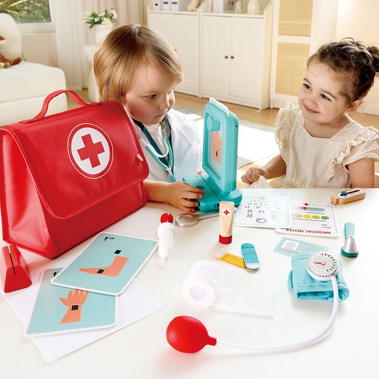 Hape - Little Doctor's Medical Set - Preschool