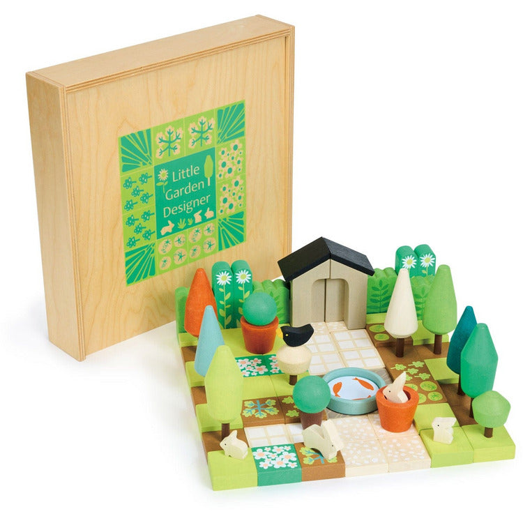 Tender Leaf Toys - Little Garden Designer Wooden Toy - Preschool