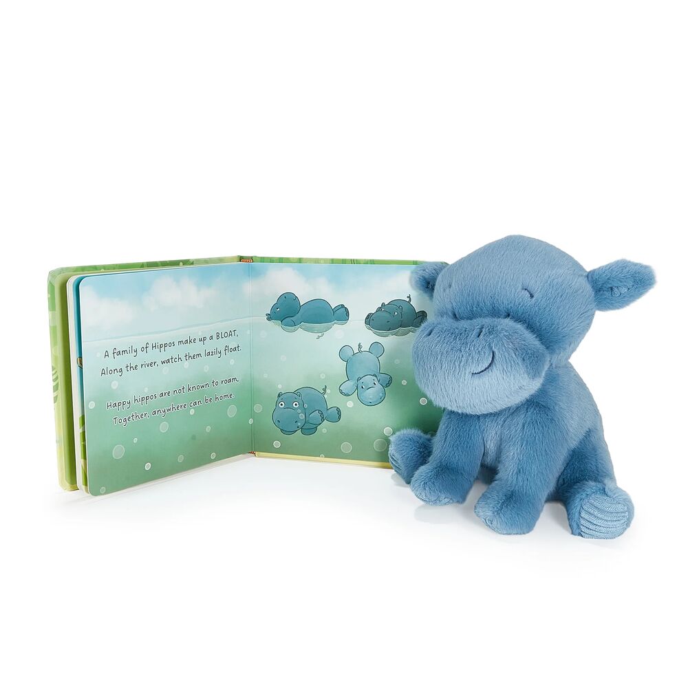 Bunnies By The Bay - Little Henny the Hippo Plush & Book Bundle - Infants