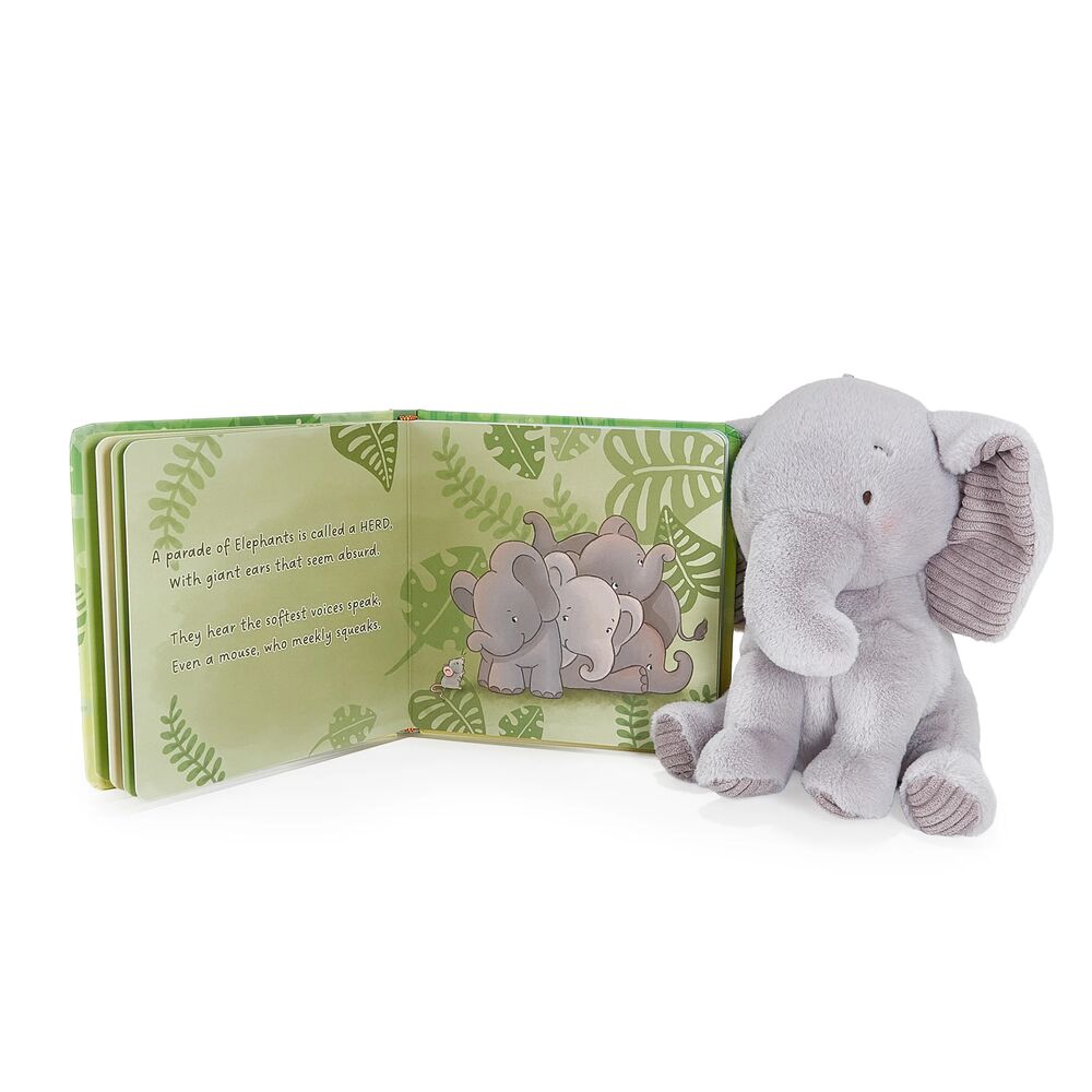 Bunnies By The Bay - Little Penny the Elephant Plush & Book Bundle - Infants