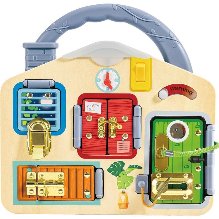 Hape - Lock & Learn Playboard - Preschool
