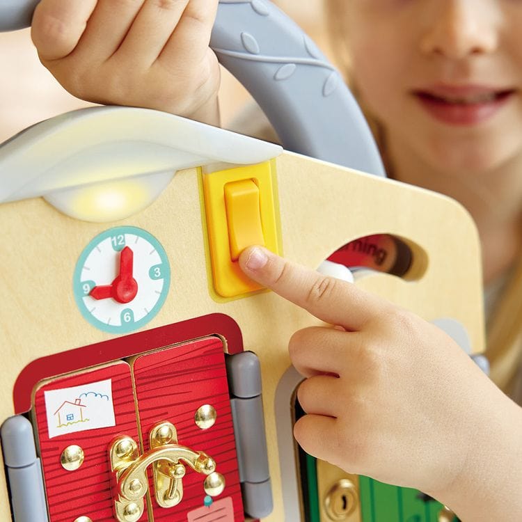 Hape - Lock & Learn Playboard - Preschool