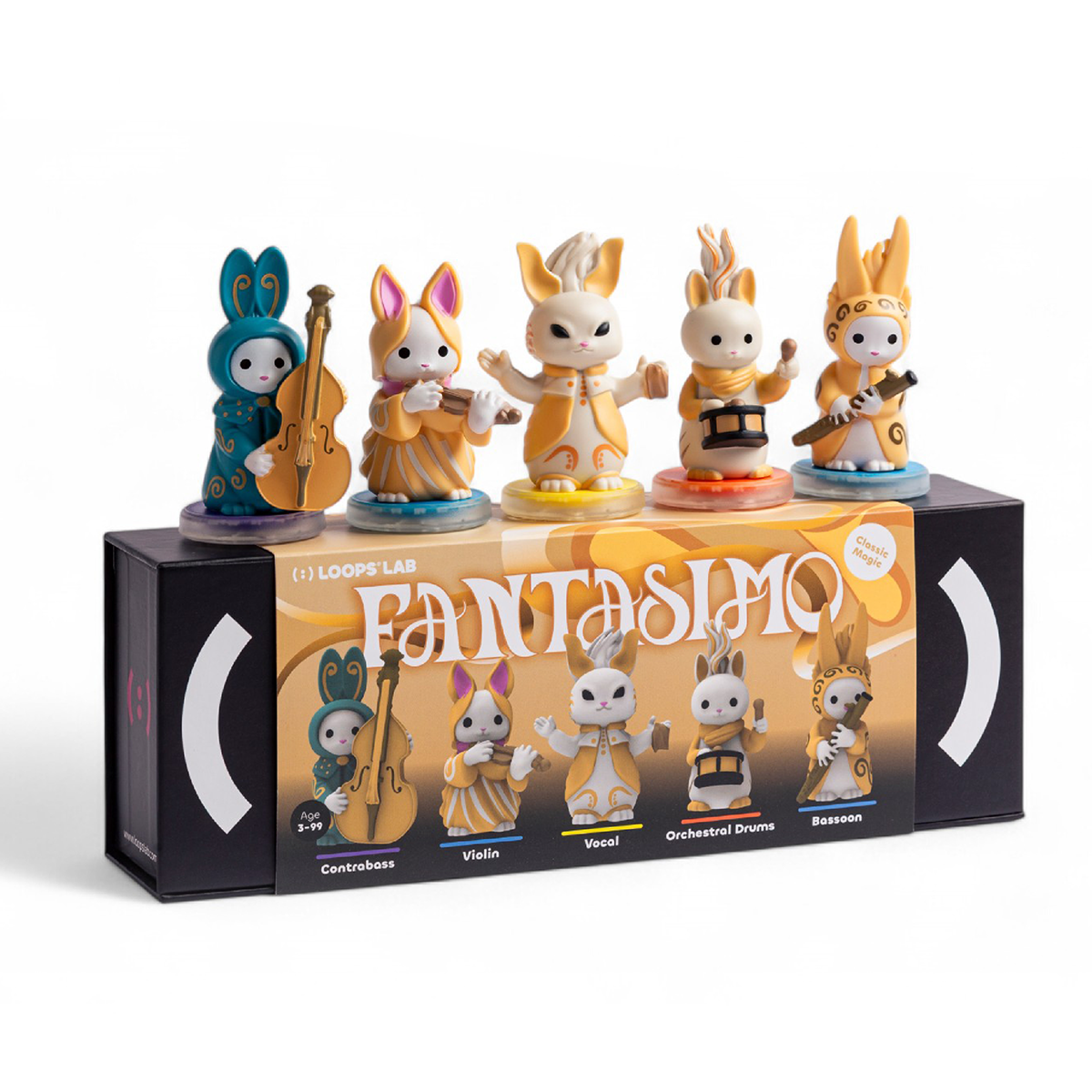 Loops Lab® - Loops Lab Fantasimo: 5 Figurines Classical Band - Electronics