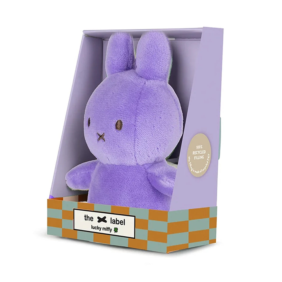 Bon Ton Toys - Lucky Miffy Lilac Plush in Giftbox - 4" - Plush