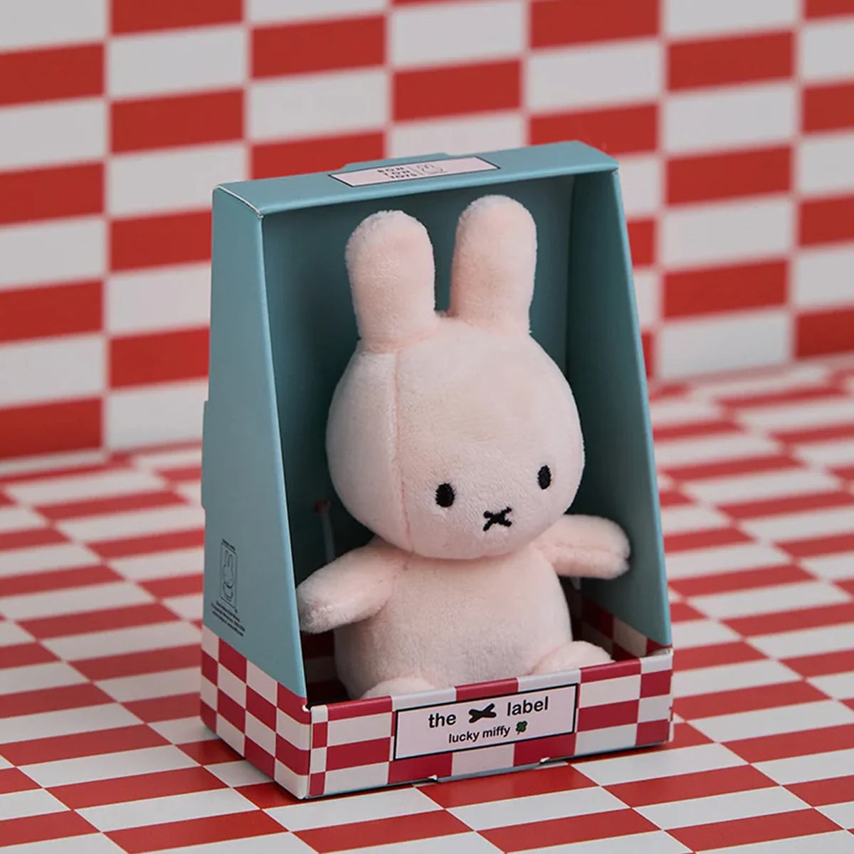 Bon Ton Toys - Lucky Miffy Pink Plush in Giftbox - 4" - Plush