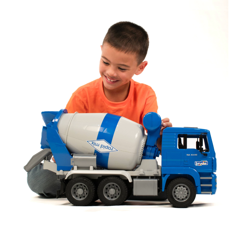 Bruder - MAN Cement Mixer Toy Truck - Vehicles