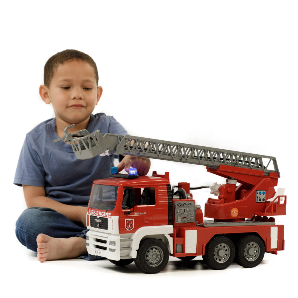 Bruder - MAN Fire Engine with Selwing Ladder - Vehicles