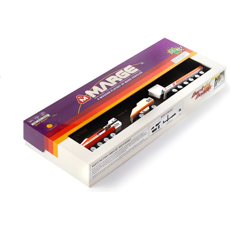 Candylab - MARGE: Mars Agency for Research + Geographical Exploration - The Dark Depths Play Set - Vehicles