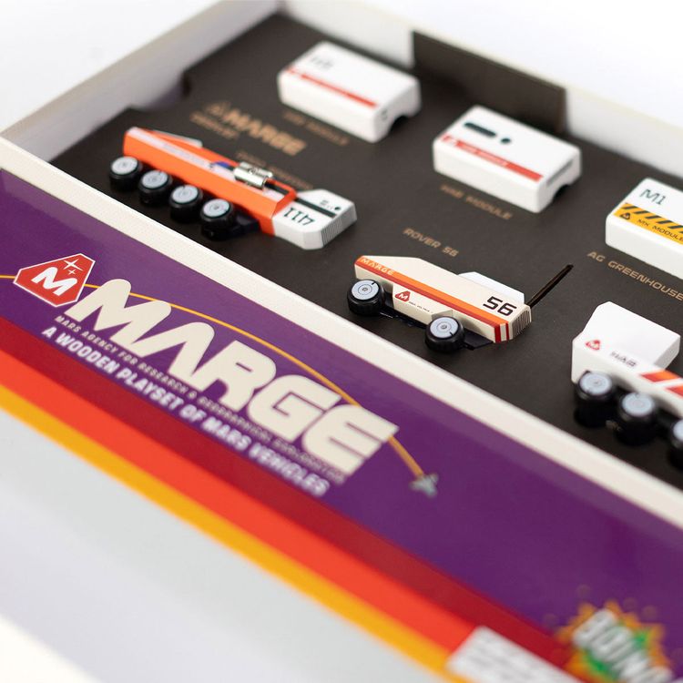 Candylab - MARGE: Mars Agency for Research + Geographical Exploration - The Dark Depths Play Set - Vehicles