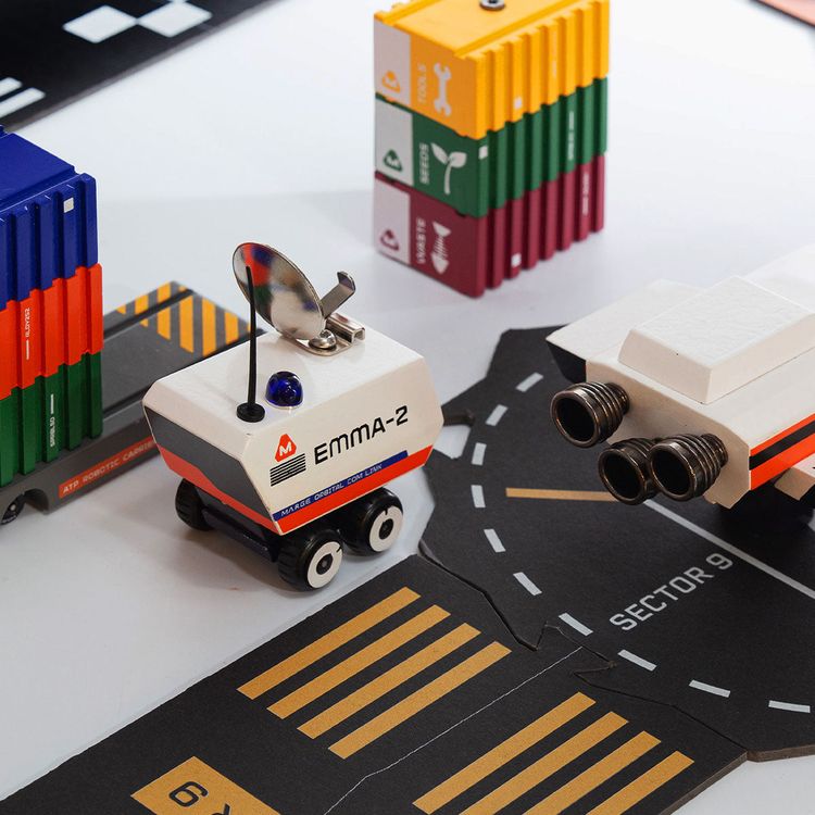 Candylab - MARGE: Mars Agency for Research + Geographical Exploration - The Rogue Echoes Play Set - Vehicles