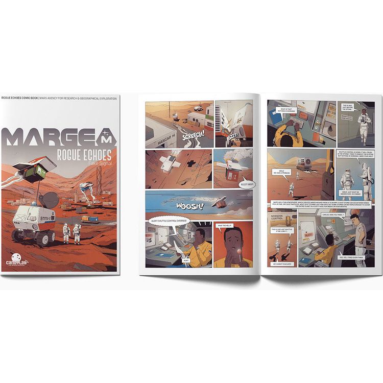 Candylab - MARGE: Mars Agency for Research + Geographical Exploration - The Rogue Echoes Play Set - Vehicles