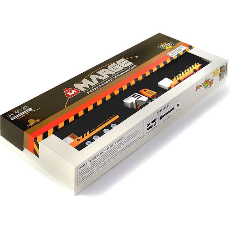 Candylab - MARGE: Mars Agency for Research + Geographical Exploration - The Sector 9 Play Set - Vehicles