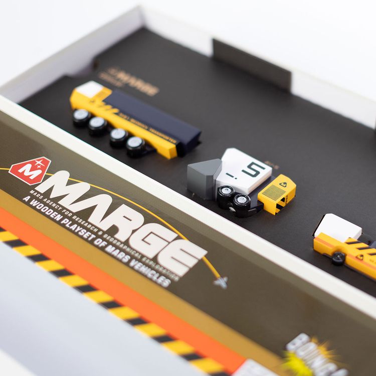 Candylab - MARGE: Mars Agency for Research + Geographical Exploration - The Sector 9 Play Set - Vehicles