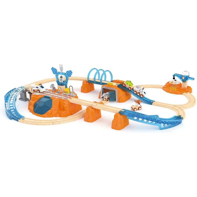 Hape - Mars Exploration Rail Set - Preschool