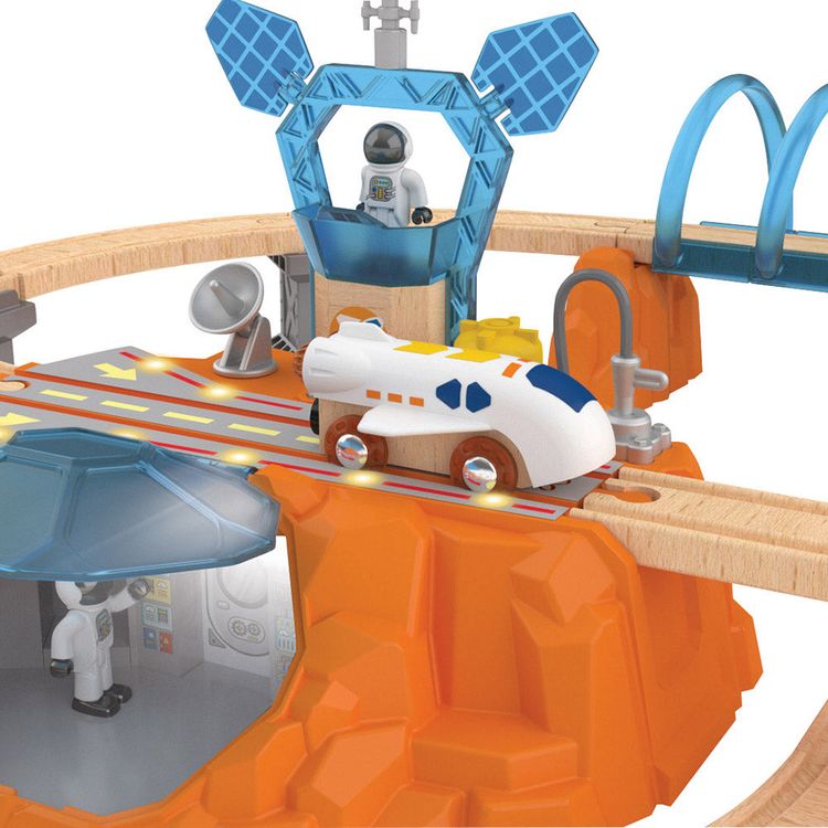Hape - Mars Exploration Rail Set - Preschool