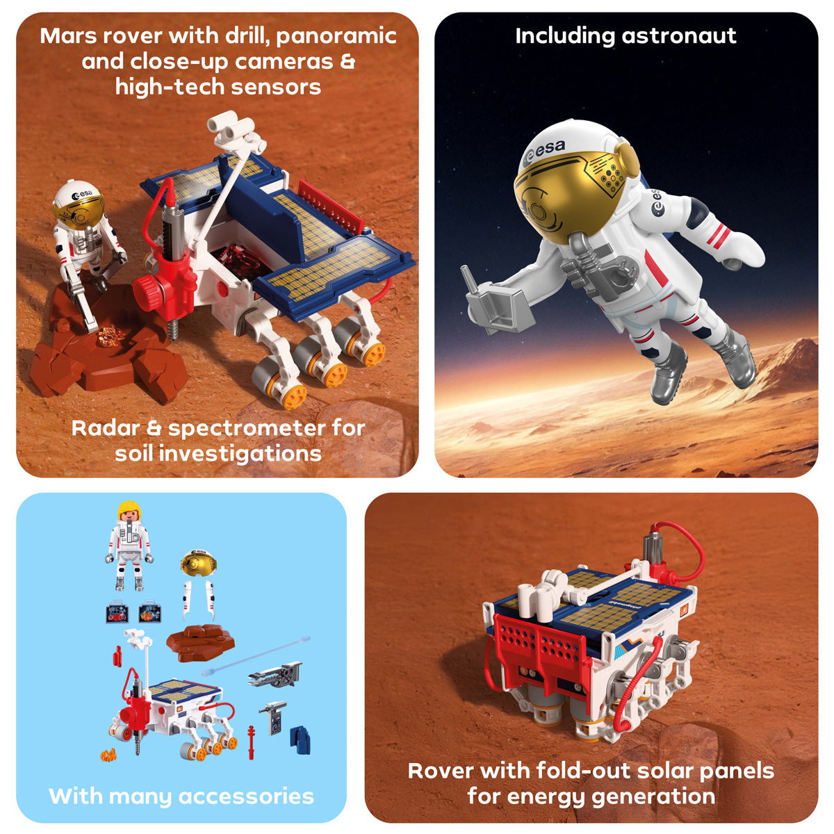 Playmobil - Mars Exploration Rover Playset - Preschool