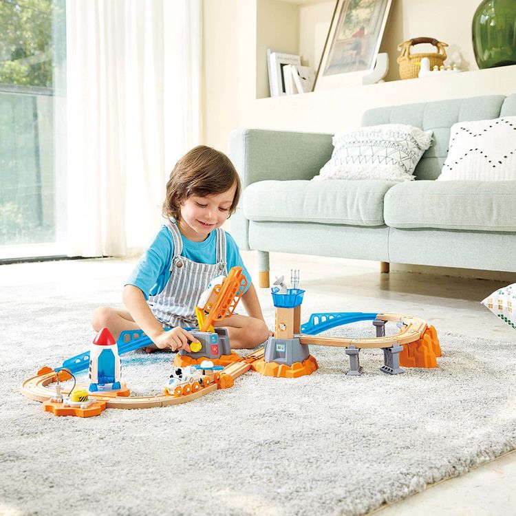 Hape - Mars Launch Rail Set - Preschool
