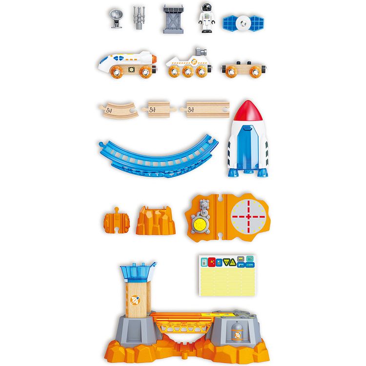 Hape - Mars Launch Rail Set - Preschool