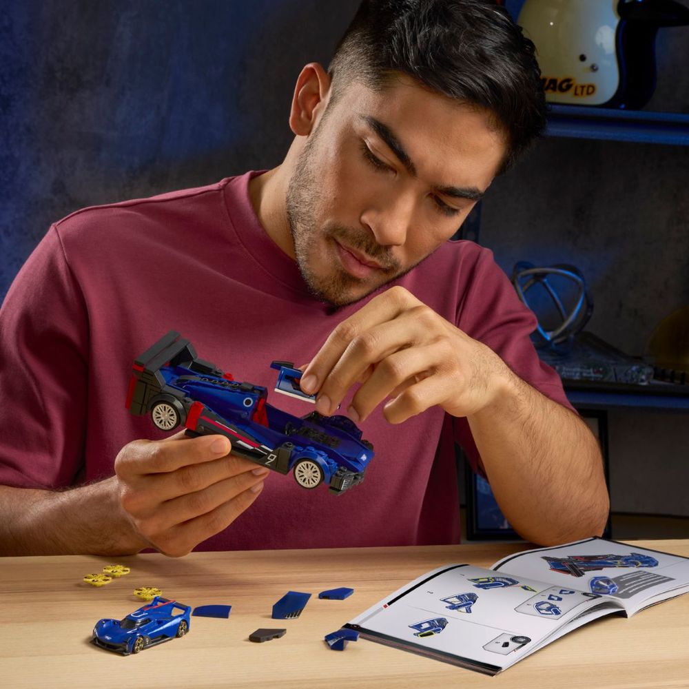 Hot Wheels - Mattel Brick Shop Hot Wheels Cadillac Project GTP Hypercar - Vehicles