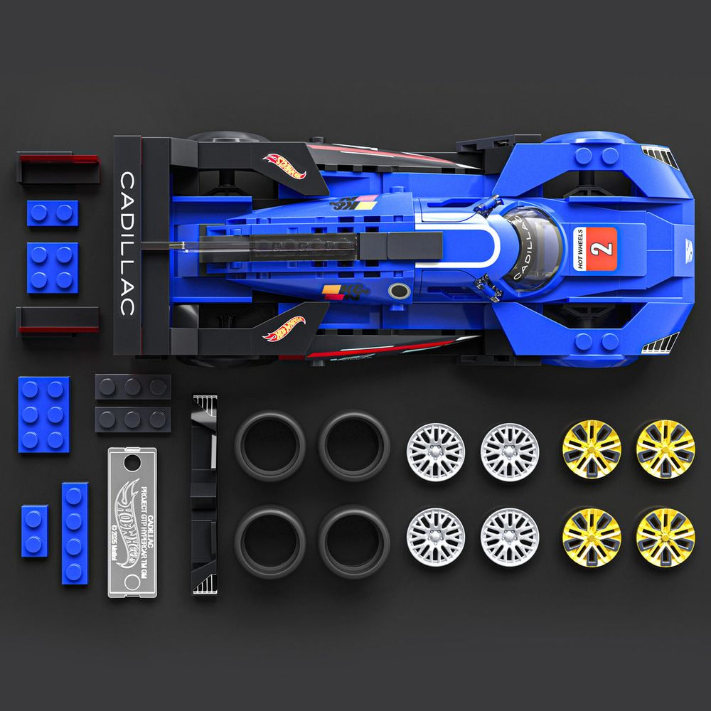 Hot Wheels - Mattel Brick Shop Hot Wheels Cadillac Project GTP Hypercar - Vehicles