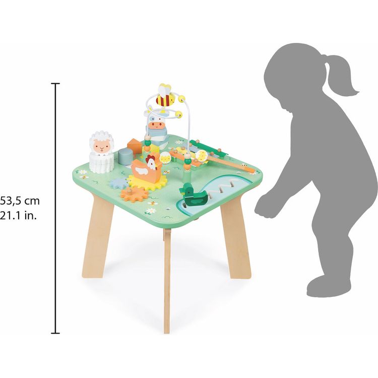 Janod - Meadow Activity Table - Infants