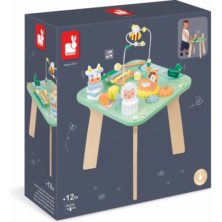 Janod - Meadow Activity Table - Infants