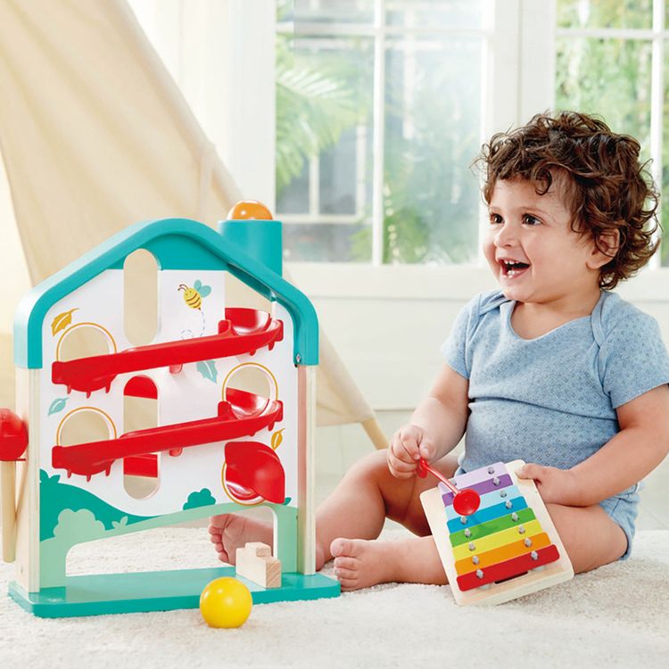 Hape - Melody Mansion Ball Run - Infants