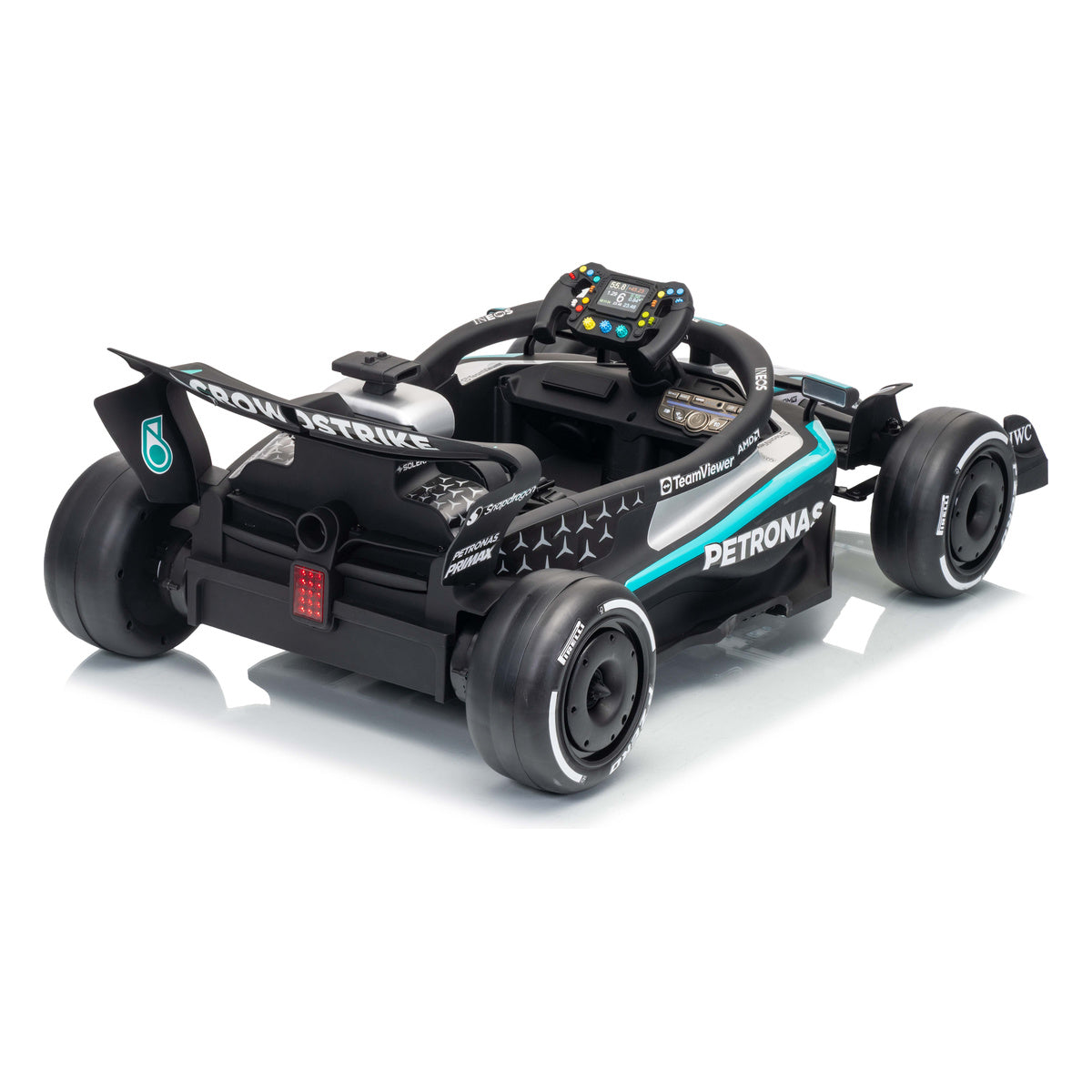 Best Ride on Cars - Mercedes AMG F1 Go Kart 12V - Outdoor
