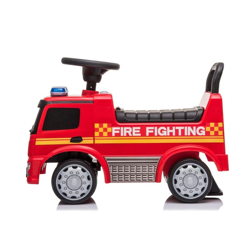 Freddo - Mercedes Benz Antos Foot to Floor Fire Truck Ride On - Outdoor