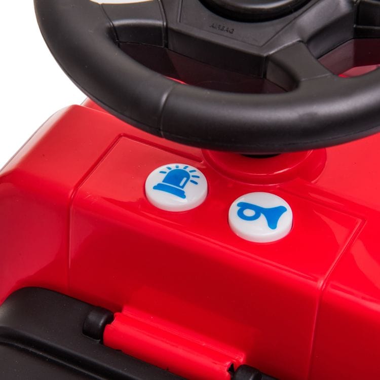 Freddo - Mercedes Benz Antos Foot to Floor Fire Truck Ride On - Outdoor