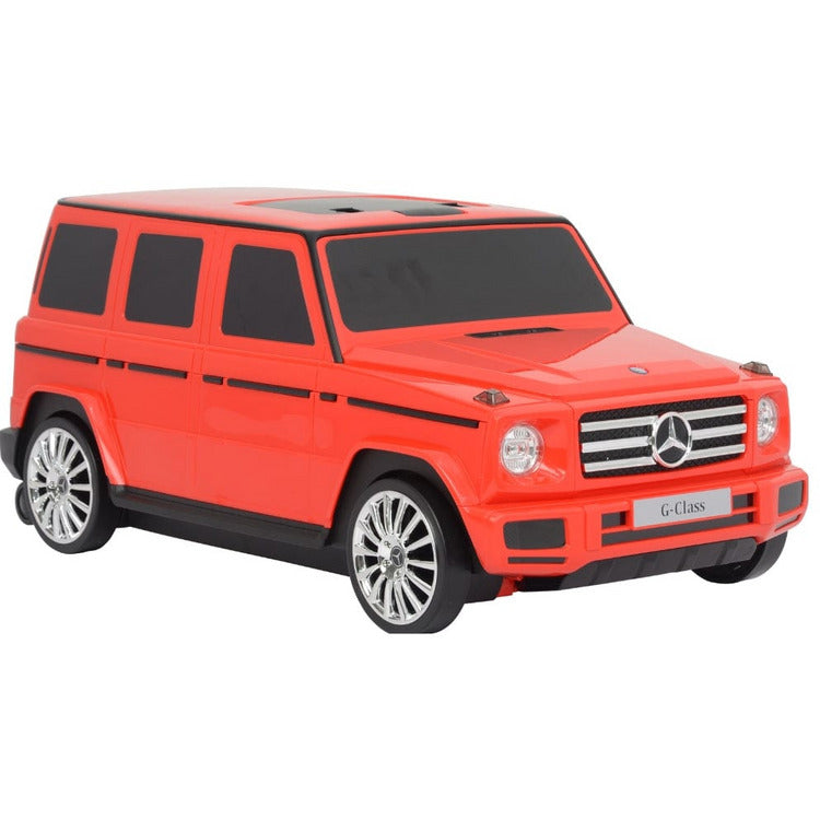 Best Ride on Cars - Mercedes G Class Suitcase - Red - Outdoor