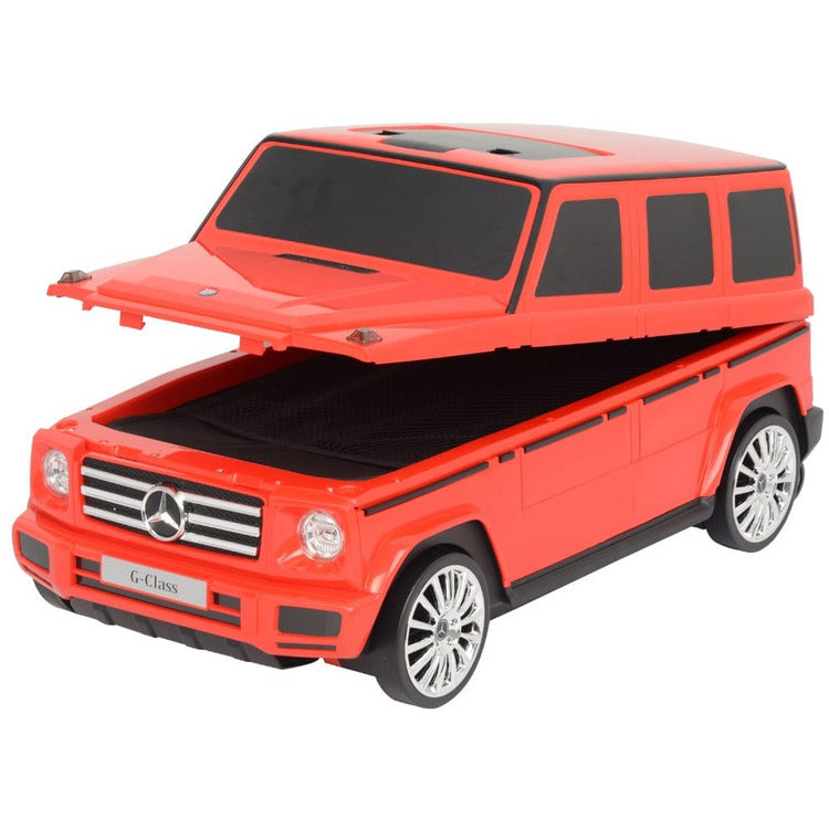 Best Ride on Cars - Mercedes G Class Suitcase - Red - Outdoor