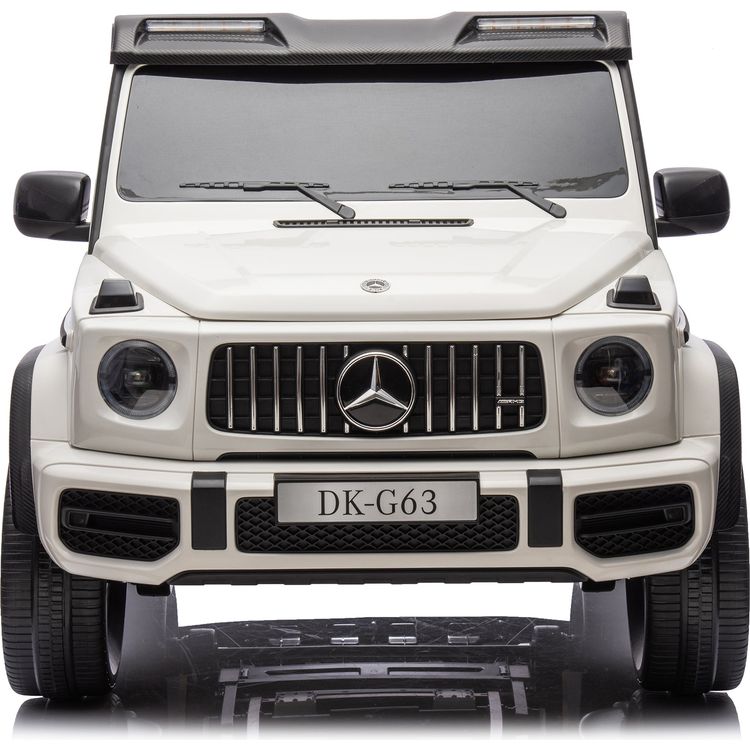 Freddo - Mercedes G-Wagon 24V 4x4 2-Seater Ride on Car - White - Outdoor