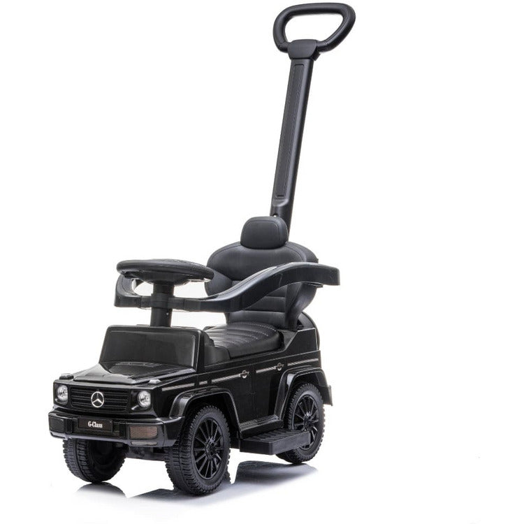 Best Ride on Cars - Mercedes G-Wagon 3 In 1 Push Car - Black - Outdoor