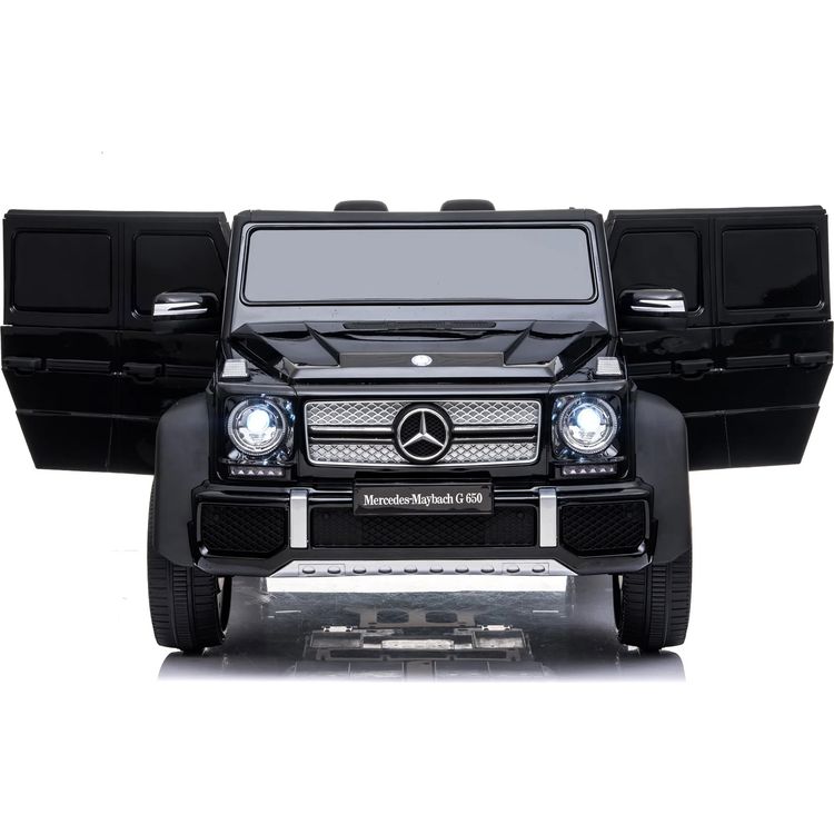 Freddo - Mercedes G-Wagon Maybach 24V 2-Seater Ride on Car - Black - Outdoor