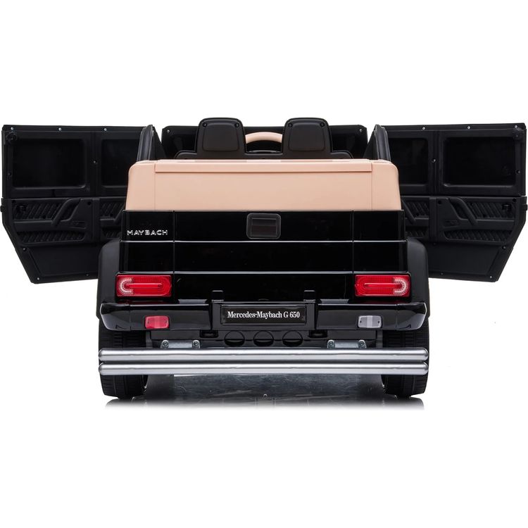 Freddo - Mercedes G-Wagon Maybach 24V 2-Seater Ride on Car - Black - Outdoor