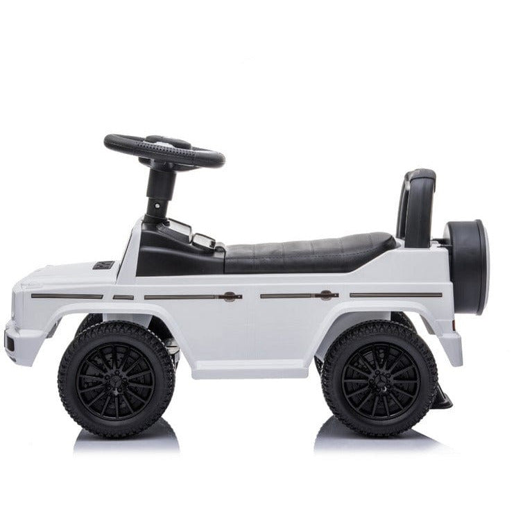 Best Ride on Cars - Mercedes G-Wagon Push Car - White - Outdoor
