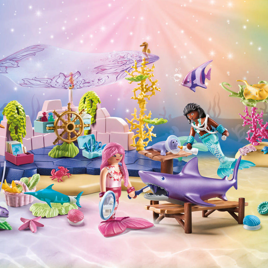 Playmobil - Mermaid Animal Care Playset - Preschool