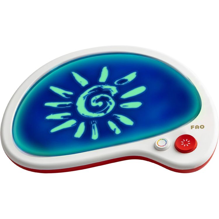 FAO Schwarz - Mess-Free Glow Palette Musical LED Art Pad - Creativity