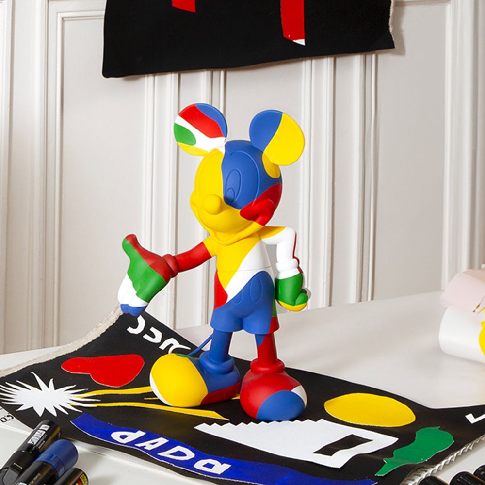 Leblon Delienne - Mickey Mouse 12" Kamo Jean-Charles de Castelbajac Figurine - Collectibles