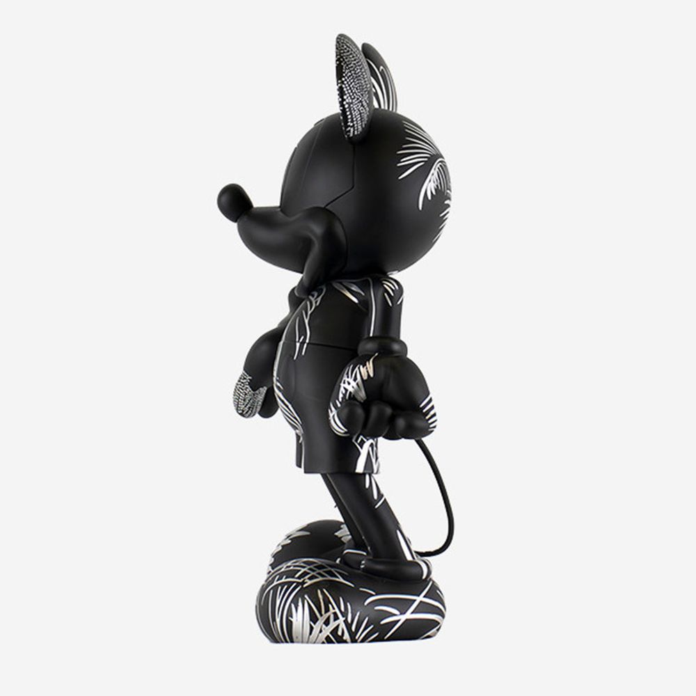 Leblon Delienne - Mickey Mouse 12" Star Style Martyn Lawrence Bullard Figurine - Black & Silver - Collectibles
