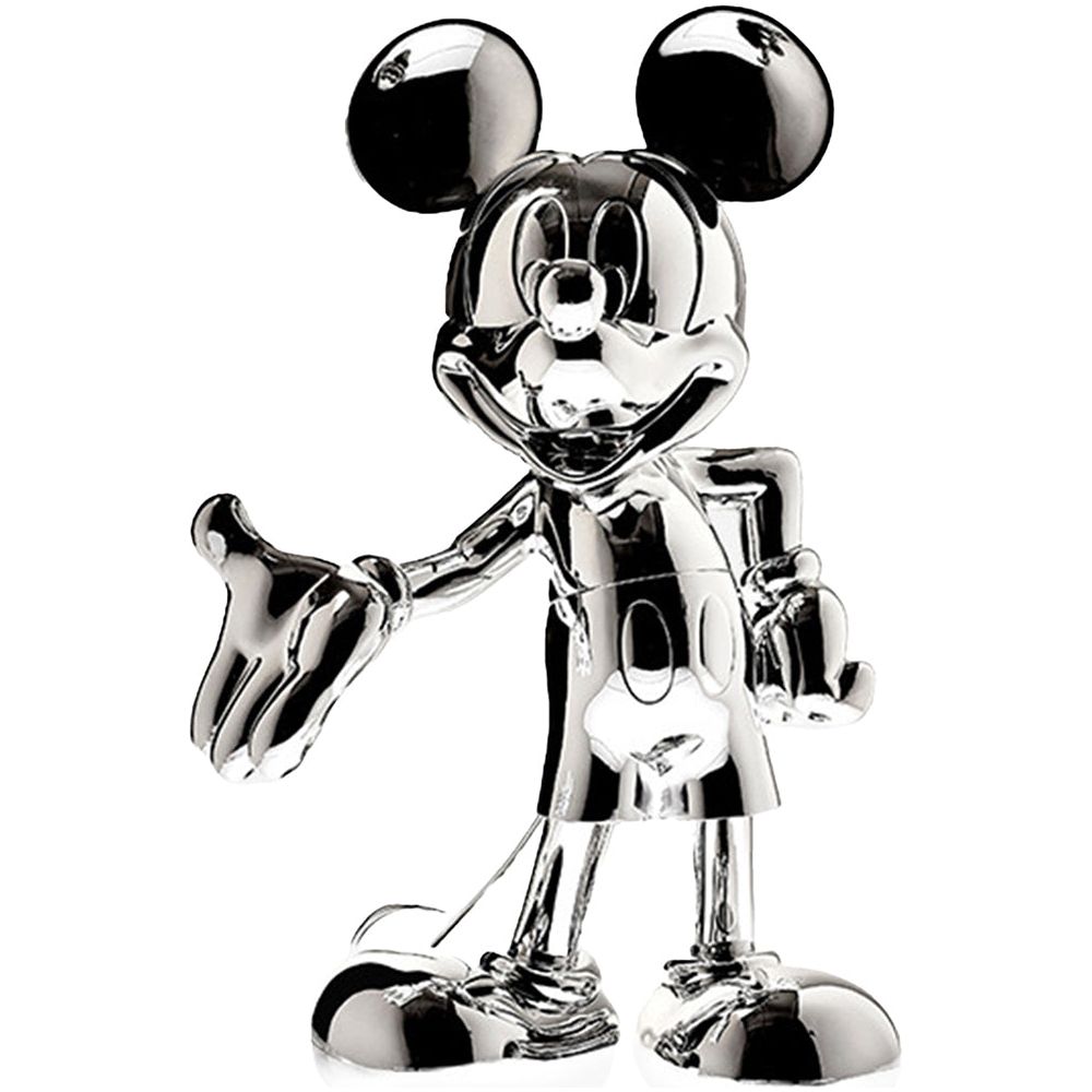 Leblon Delienne - Mickey Mouse 12" Welcome Studio Figurine - Silver - Collectibles