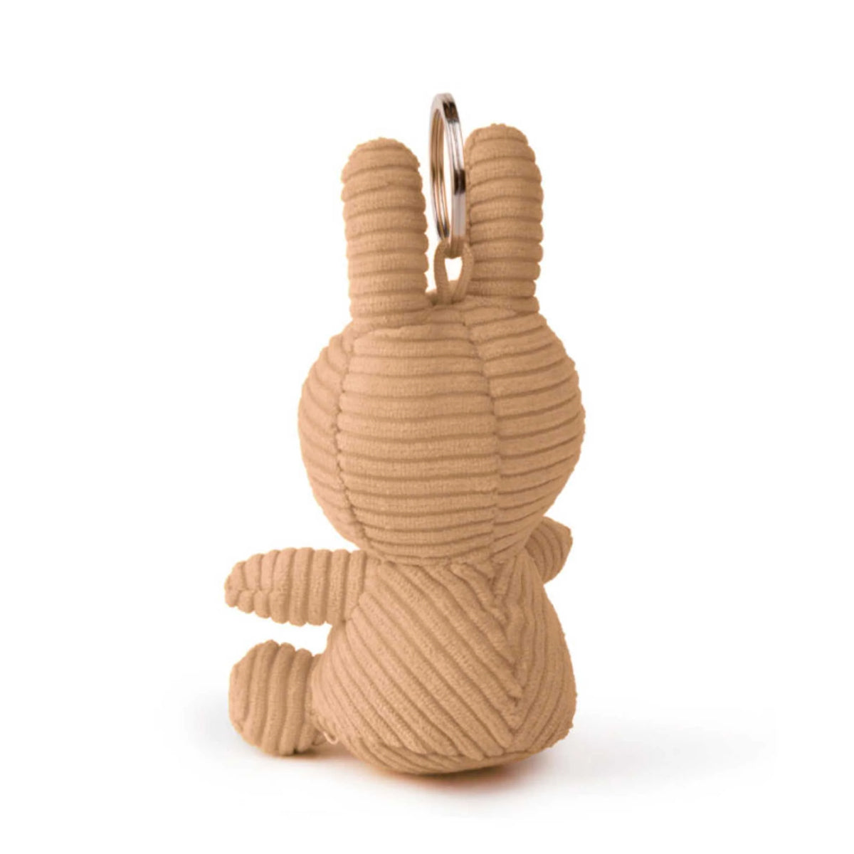 Bon Ton Toys - Miffy Beige ECO Corduroy Keychain - 4" - Plush
